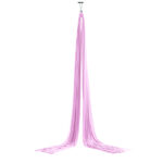 Επαγγελματικό Σετ Aerial Silks σε Ροζ: Ύφασμα, Βάση, Καραμπίνερ και Figure 8