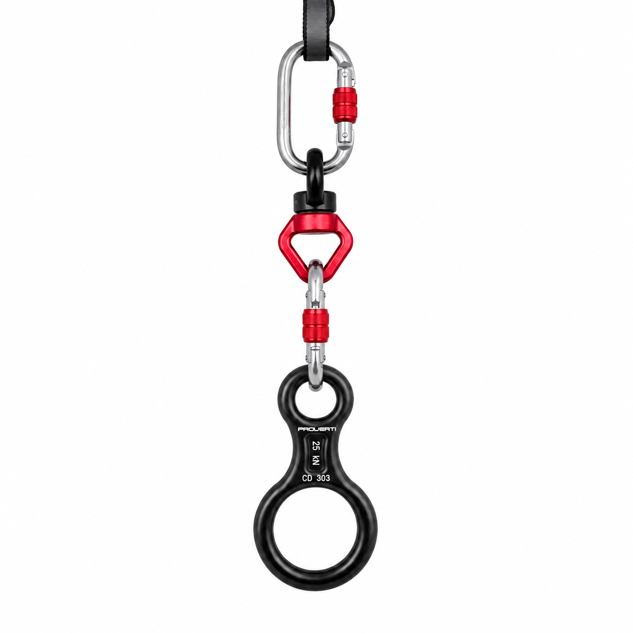 aerial sils rigging set Σετ ανάρτησης Aerial Silks (Aerial Silks Rigging Set) - Image 1