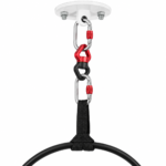 Σετ Ανάρτησης Aerial Hoop με Βάση Οροφής, Swivel & Ιμάντα
