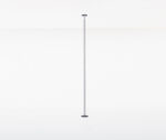 Lupit removable studio pro pole G4, two piece, chrome, 45 mm