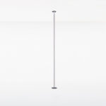 Lupit removable studio pro pole G4, two piece, chrome, 45 mm