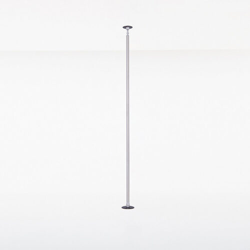 Lupit removable studio pro pole G4, two piece, chrome, 45 mm